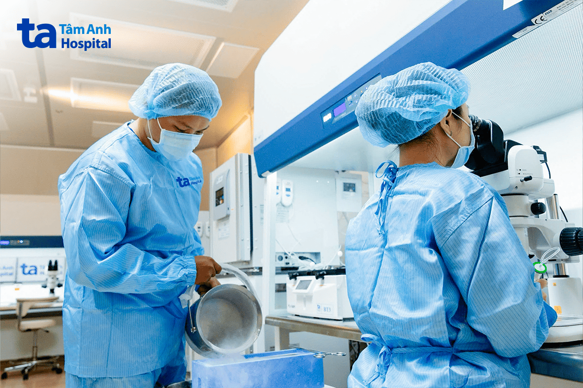 công nghệ thủy tinh hóa trong trữ phôi giúp bảo toàn chất lượng sau rã đông