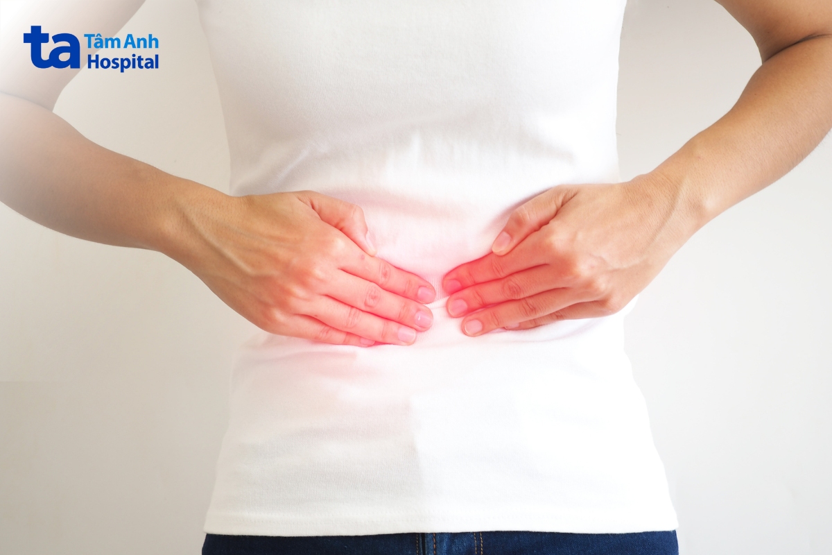 đau quặn bụng bị tắc nghẽn ruột