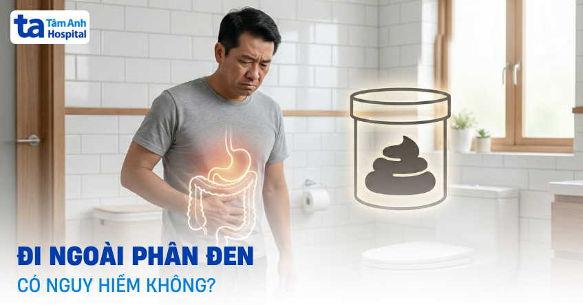 Đi Ngoài Phân Đen Là Bệnh Gì? Sẽ Gây Vấn Đề Không? Đi Ngoài Phân Đen