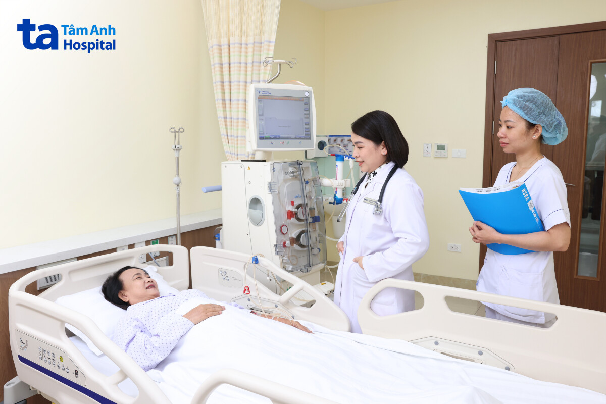 hdf online giúp ổn định huyết áp trong suốt quá trình lọc máu