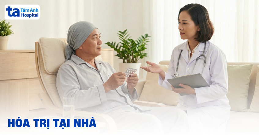 Hóa trị tại nhà cho bệnh nhân ung thư được không?