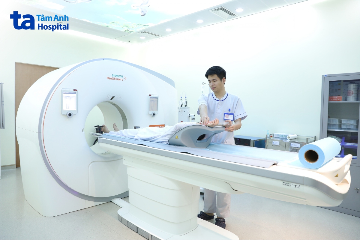Khách Hàng Được Chụp Ct Phổi Tại Bệnh Viện Đa Khoa Tâm Anh Tp.hcm