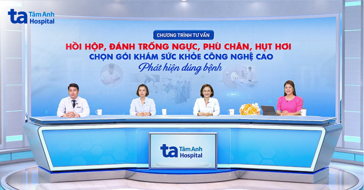 Khám sức khỏe công nghệ cao phát hiện đúng bệnh từ triệu chứng hồi hộp, hụt hơi, phù chân