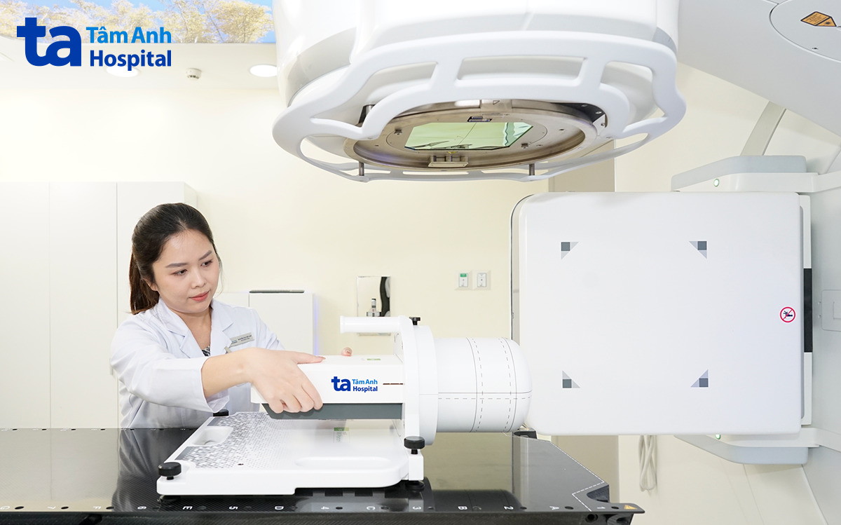 kiểm tra chất lượng xạ trị bằng thiết bị có độ phân giải cao