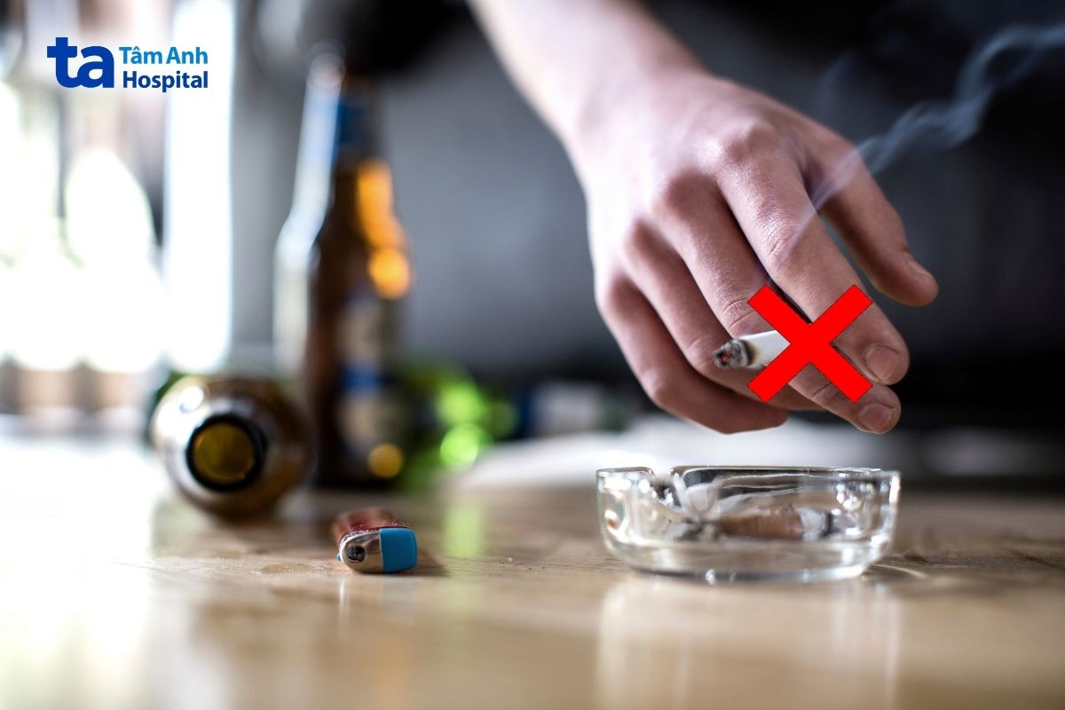 lạm dụng rượu bia, thuốc lá hoặc các chất kích thích trong thời gian dài có thể làm rối loạn nội tiết