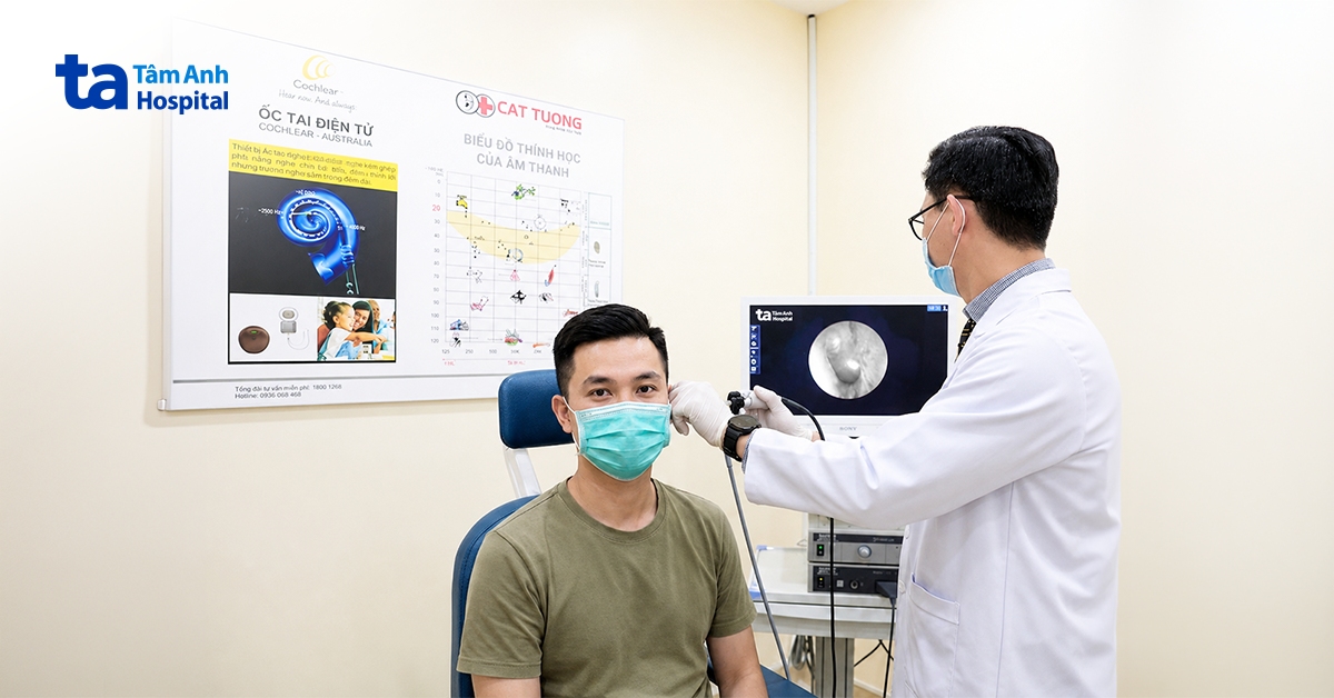 Tái phát nấm tai nặng do tự ý bỏ điều trị