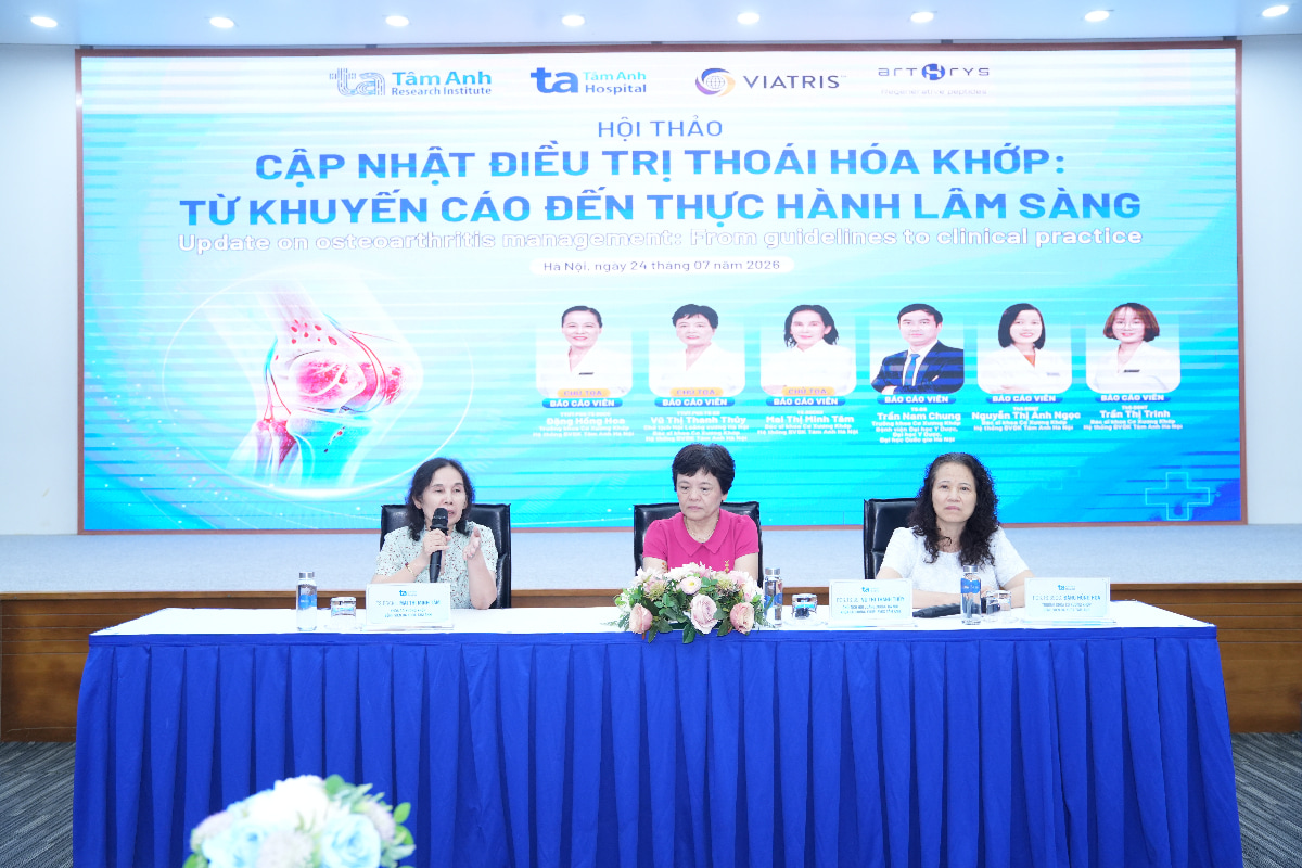 Phiên thảo luận về cập nhật điều trị thoái hóa khớp