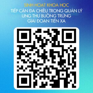 qr quản lý ung thư buồng trứng giai đoạn tiến xa