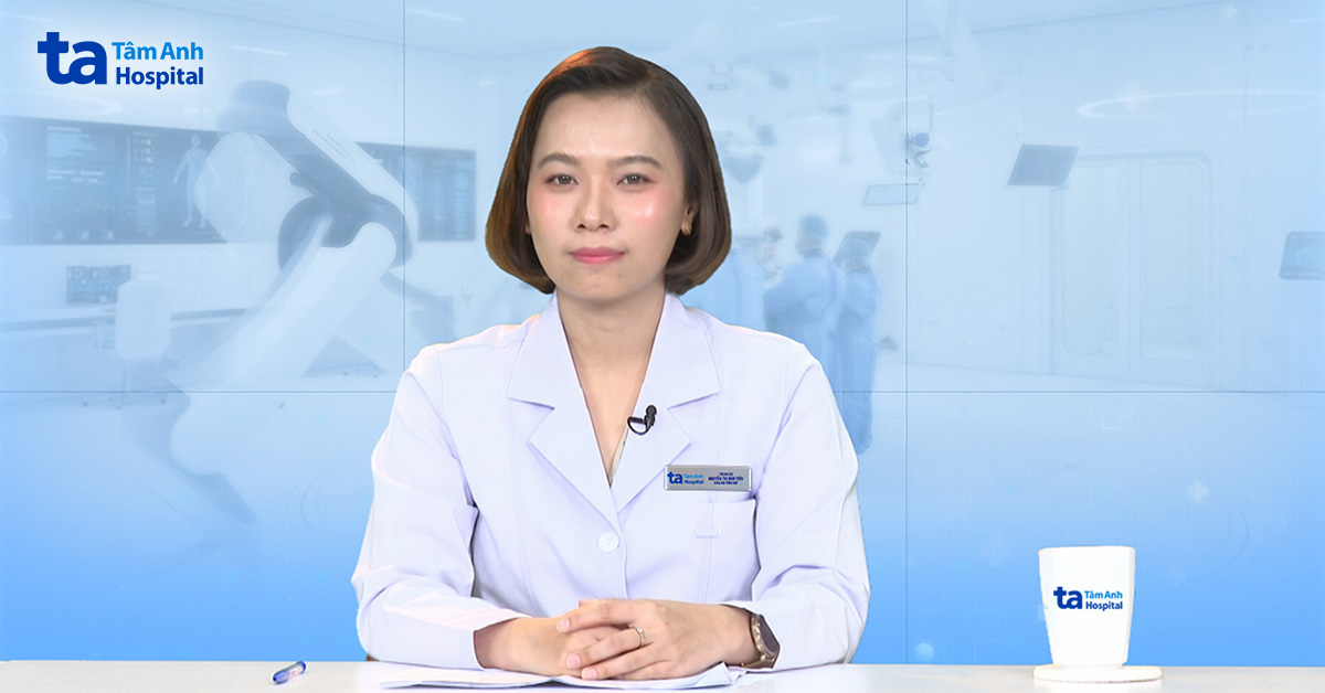 ThS.BS.CKI Nguyễn Thị Đào Tiên nhấn mạnh vai trò của công nghệ cao trong nhận diện tổn thương giai đoạn sớm
