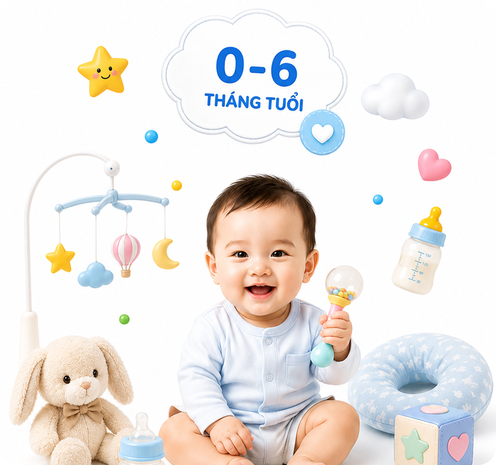 Gói khám sức khỏe cho trẻ từ 01 – 06 tháng tuổi
