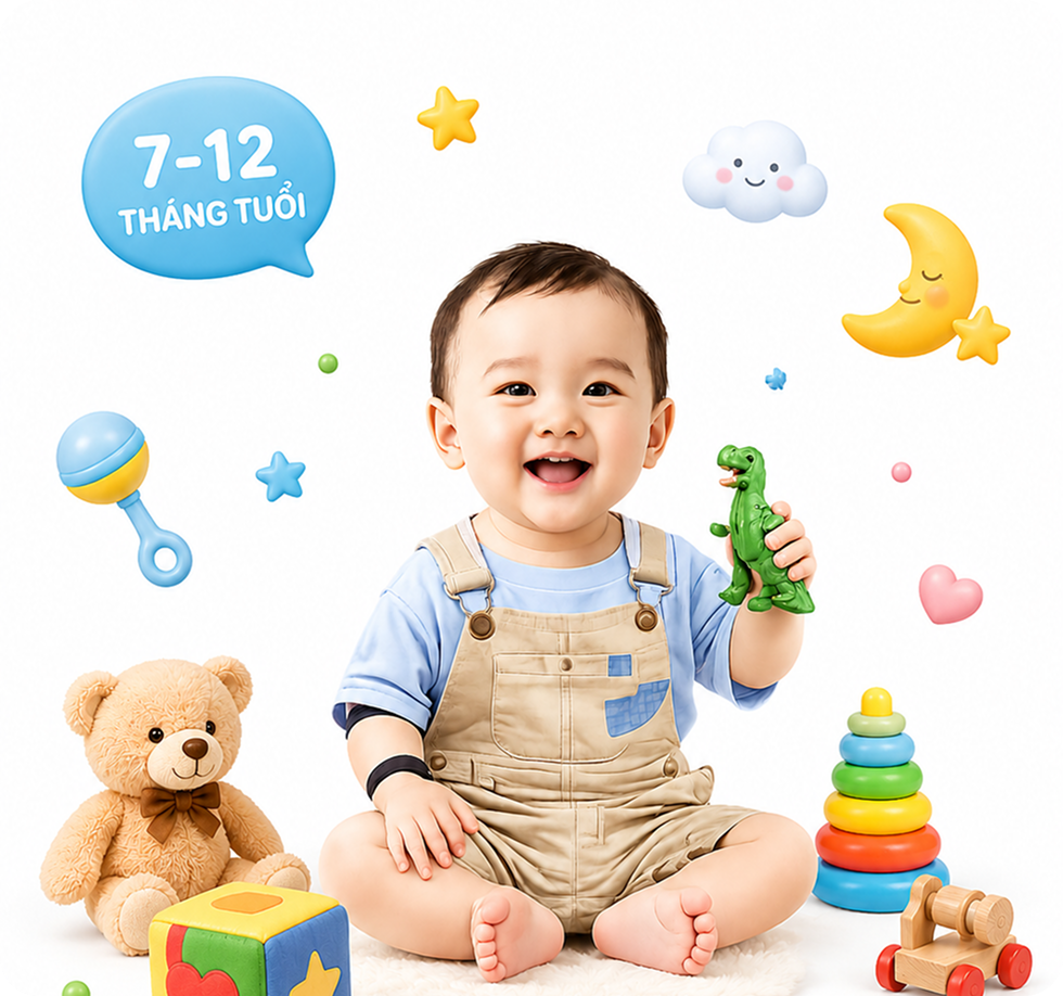 Gói khám cho trẻ từ 07-12 tháng tuổi