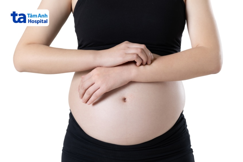 Bà bầu có tiền sử dị ứng cần thận trọng và tránh ăn hàu.