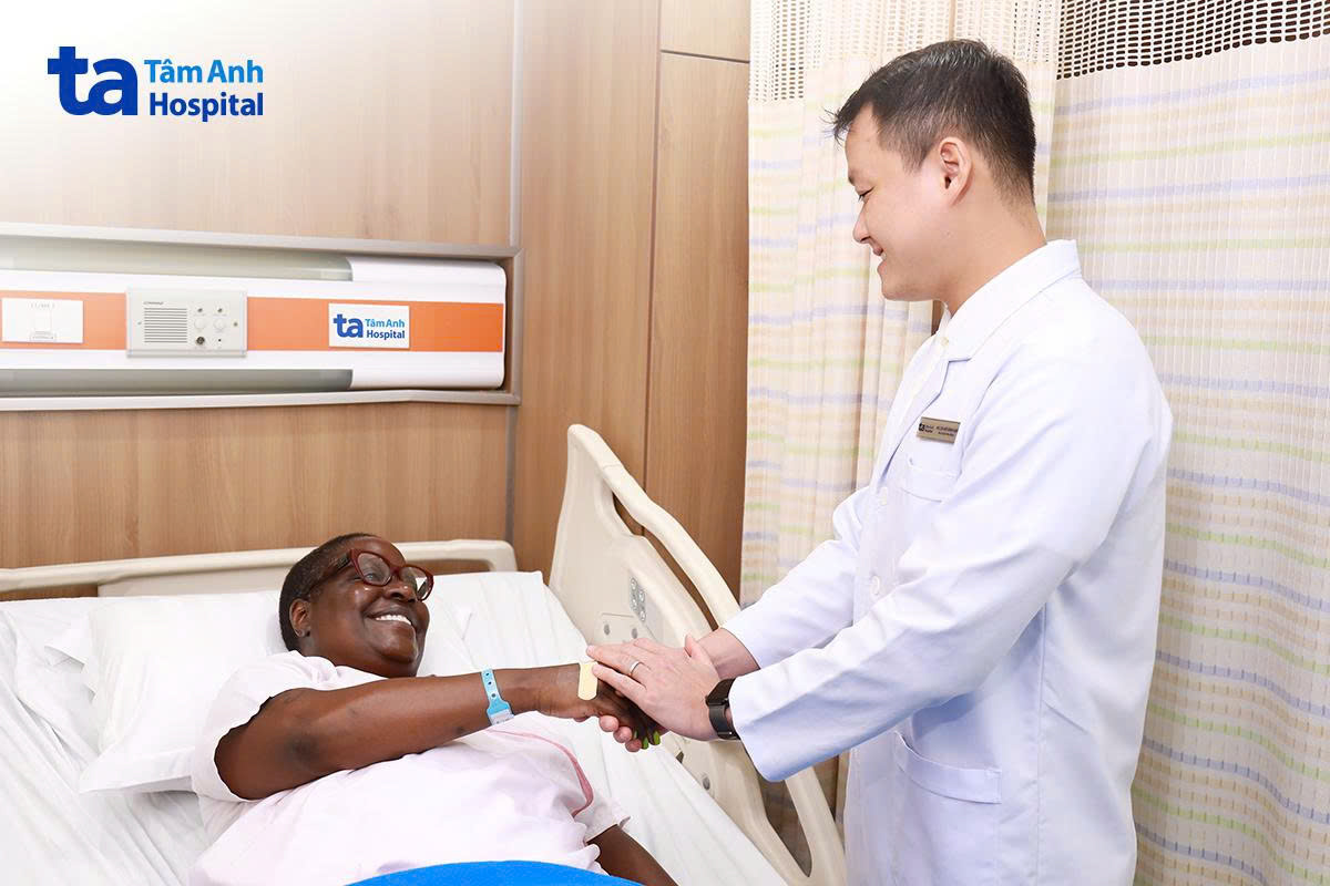 bà martha vui mừng khi chấm dứt tình trạng xuất huyết kéo dài