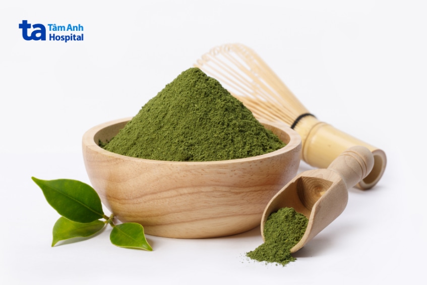 bầu uống matcha được không
