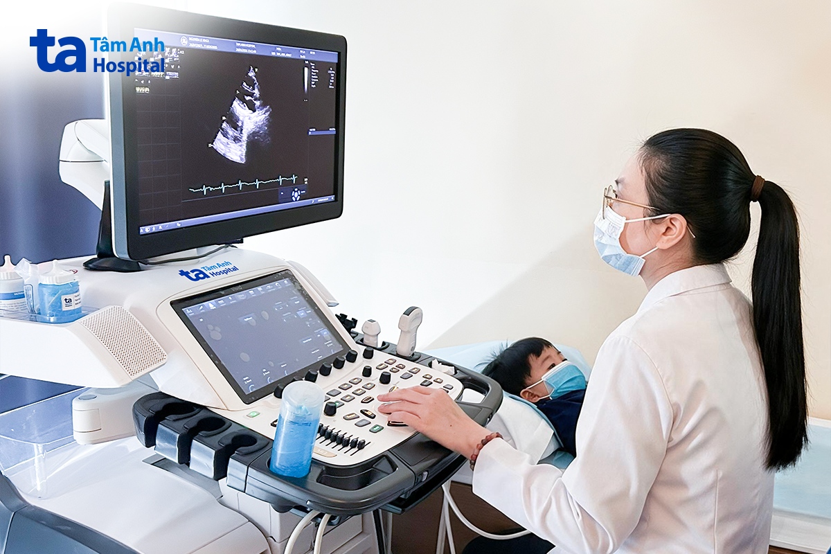 bs.cki phạm thục minh thủy siêu âm tim cho bé hòa