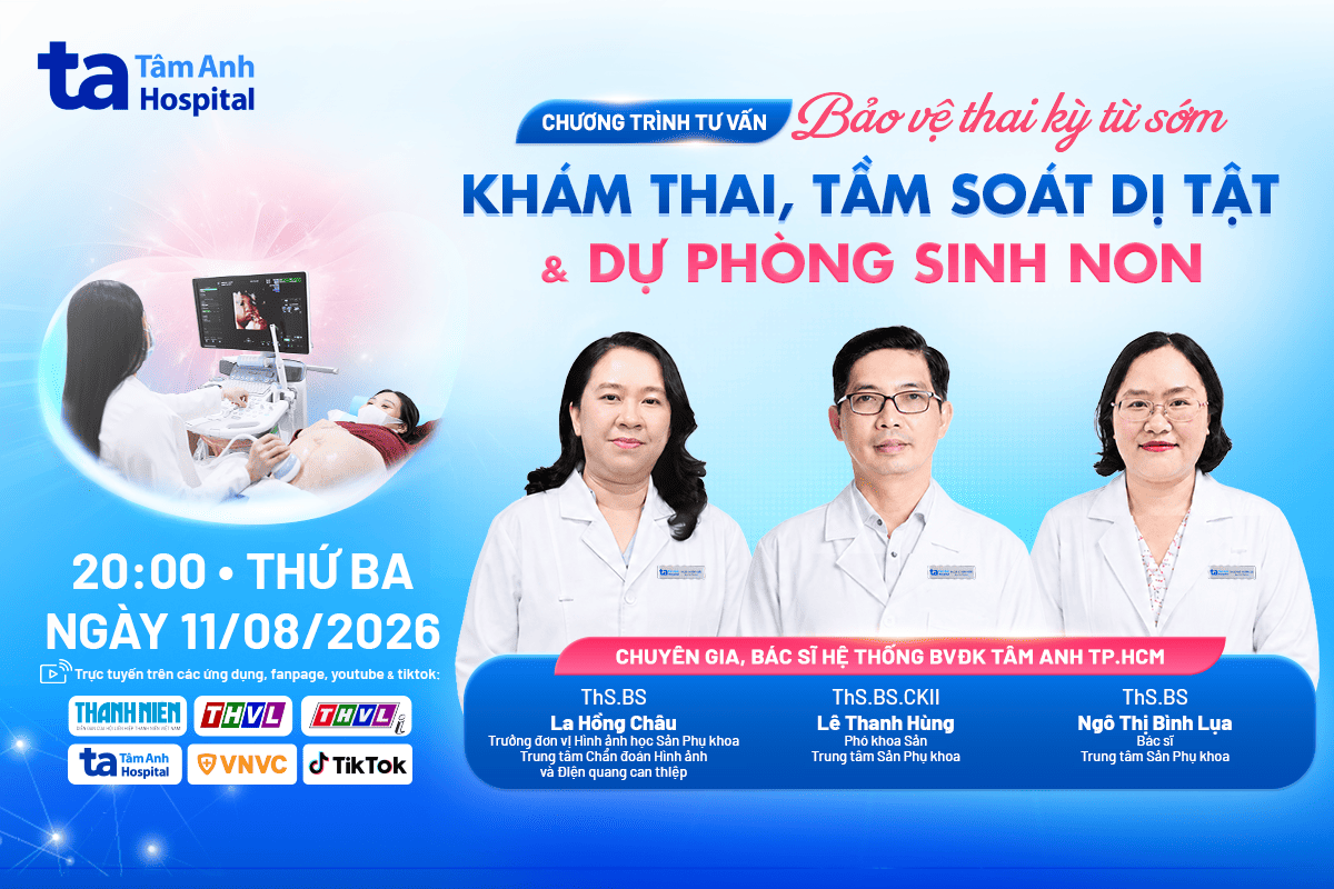 chương trình tư vấn bảo vệ thai kỳ từ sớm