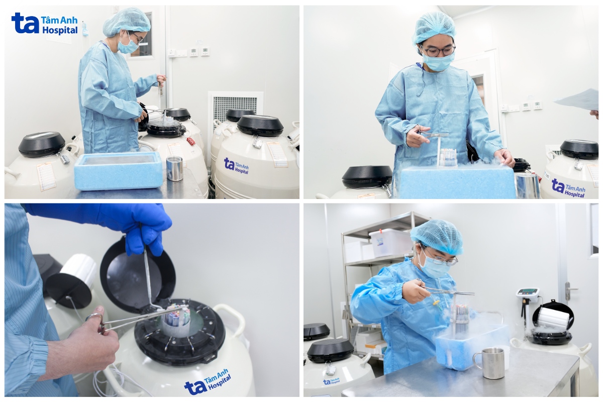 công nghệ thủy tinh hóa trữ trứng, tinh trùng và phôi