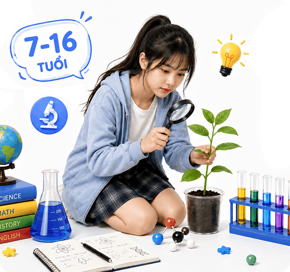 Gói khám cho trẻ từ 7-16 tuổi