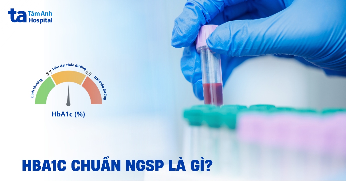 HbA1c NGSP là gì? Ý nghĩa chỉ số phần trăm trong tiểu đường