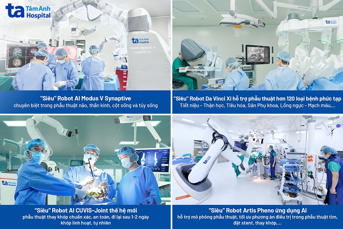 Hệ thống Bệnh viện Đa khoa Tâm Anh, được phát triển trên nền tảng hệ sinh thái y tế công nghệ cao