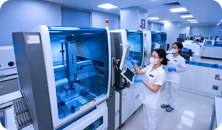  Hệ thống máy xét nghiệm Cobas Pro