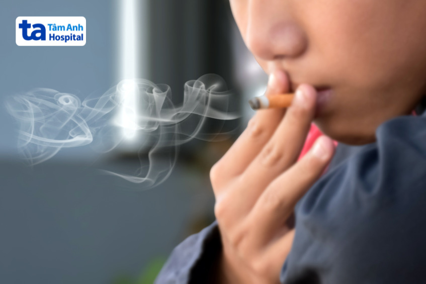 hút thuốc lá gây ung thư phổi