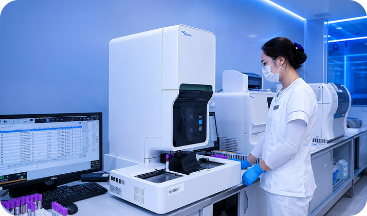 Hệ thống máy phân tích huyết học Sysmex XN1000