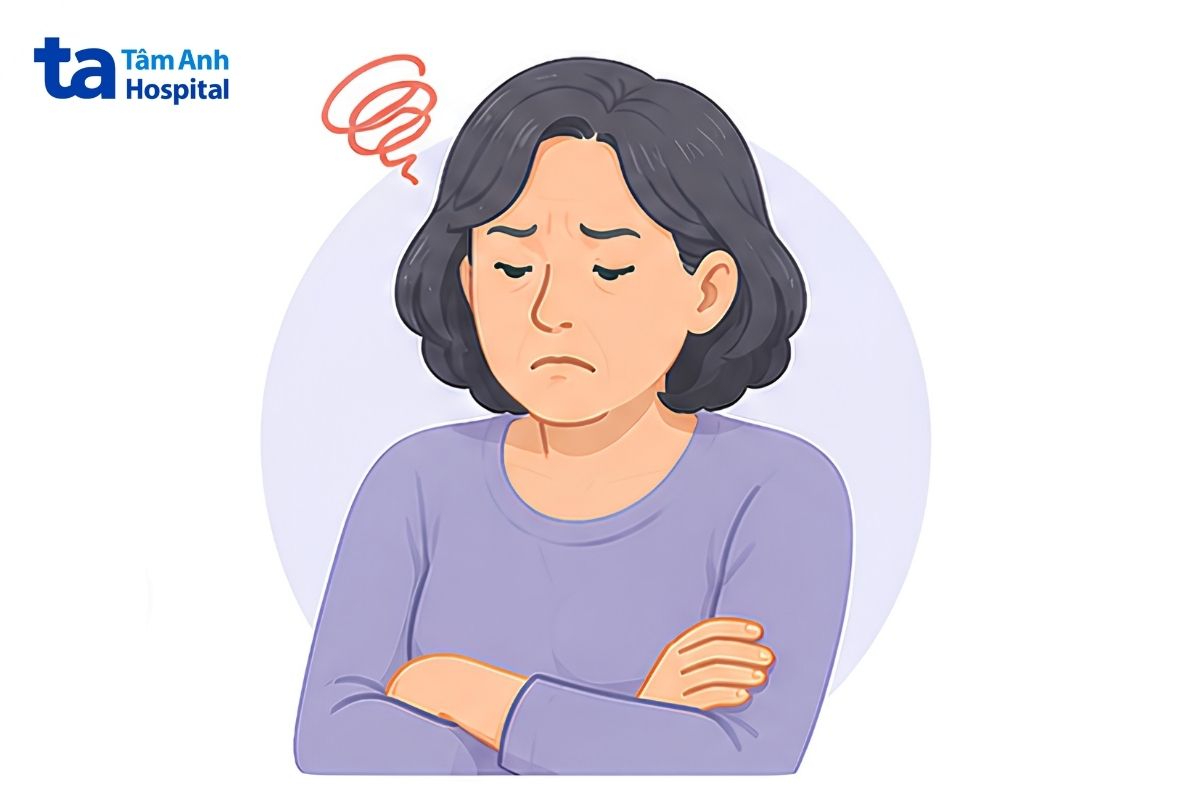 mệt mỏi, khó tập trung và thay đổi tâm trạng