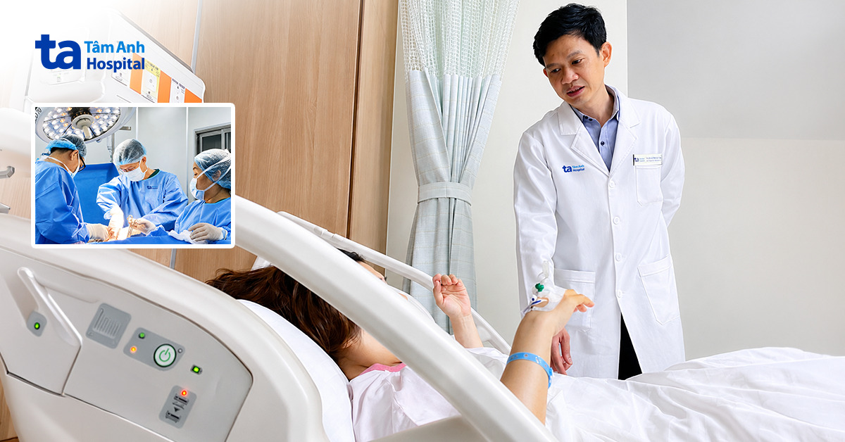 Loại bỏ u xơ tử cung ‘khổng lồ’ cho người phụ nữ