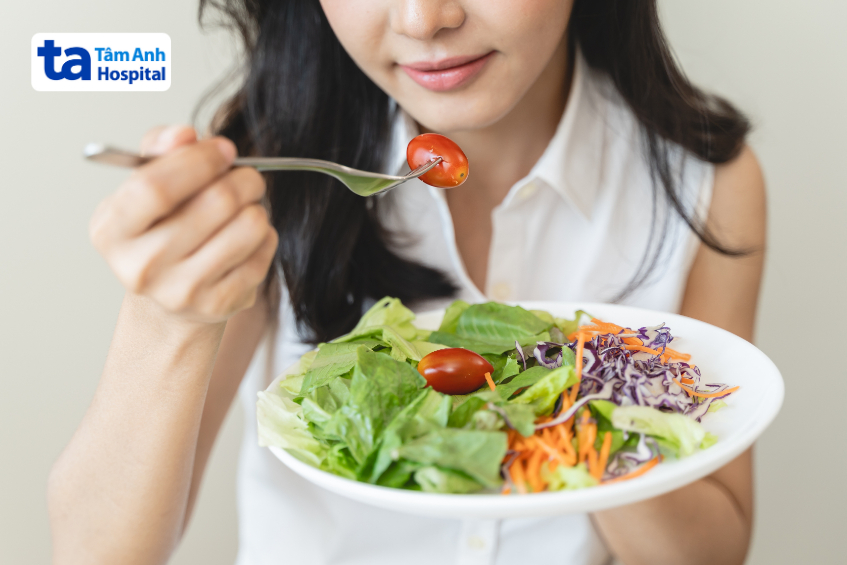 nên bổ sung nhiều rau xanh