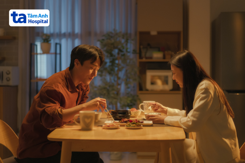 người bệnh nên ăn chín uống sôi