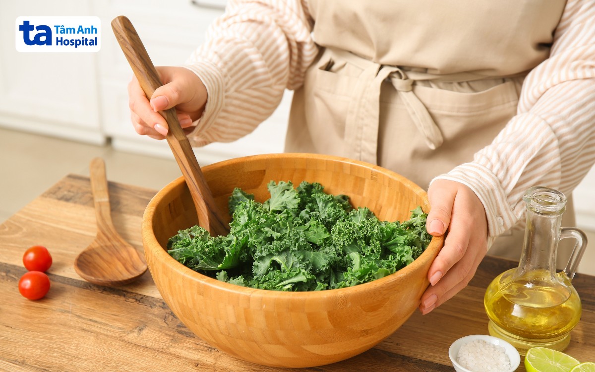 người bị tiêu chảy nên ăn rau gì