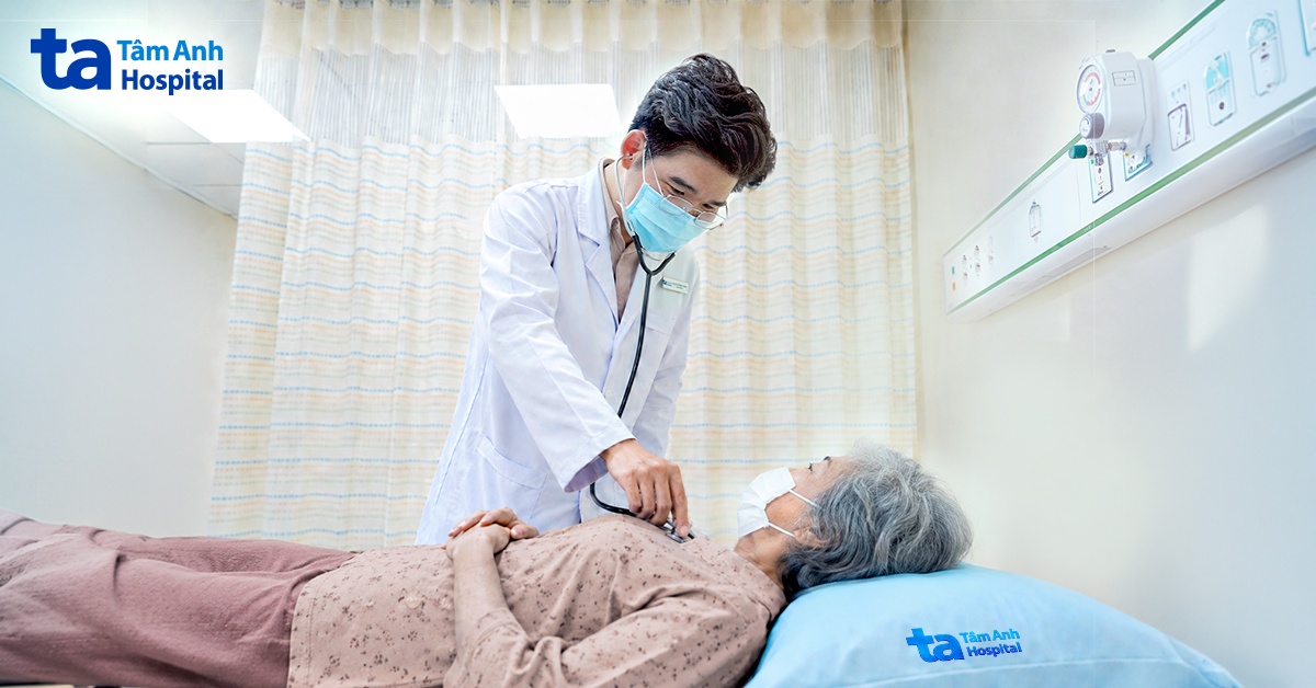 Người phụ nữ nhồi máu não nhiều vị trí