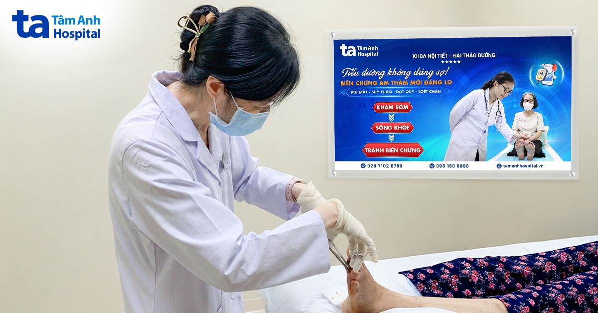 Nguy cơ cắt cụt bàn chân vì ngâm nước nóng
