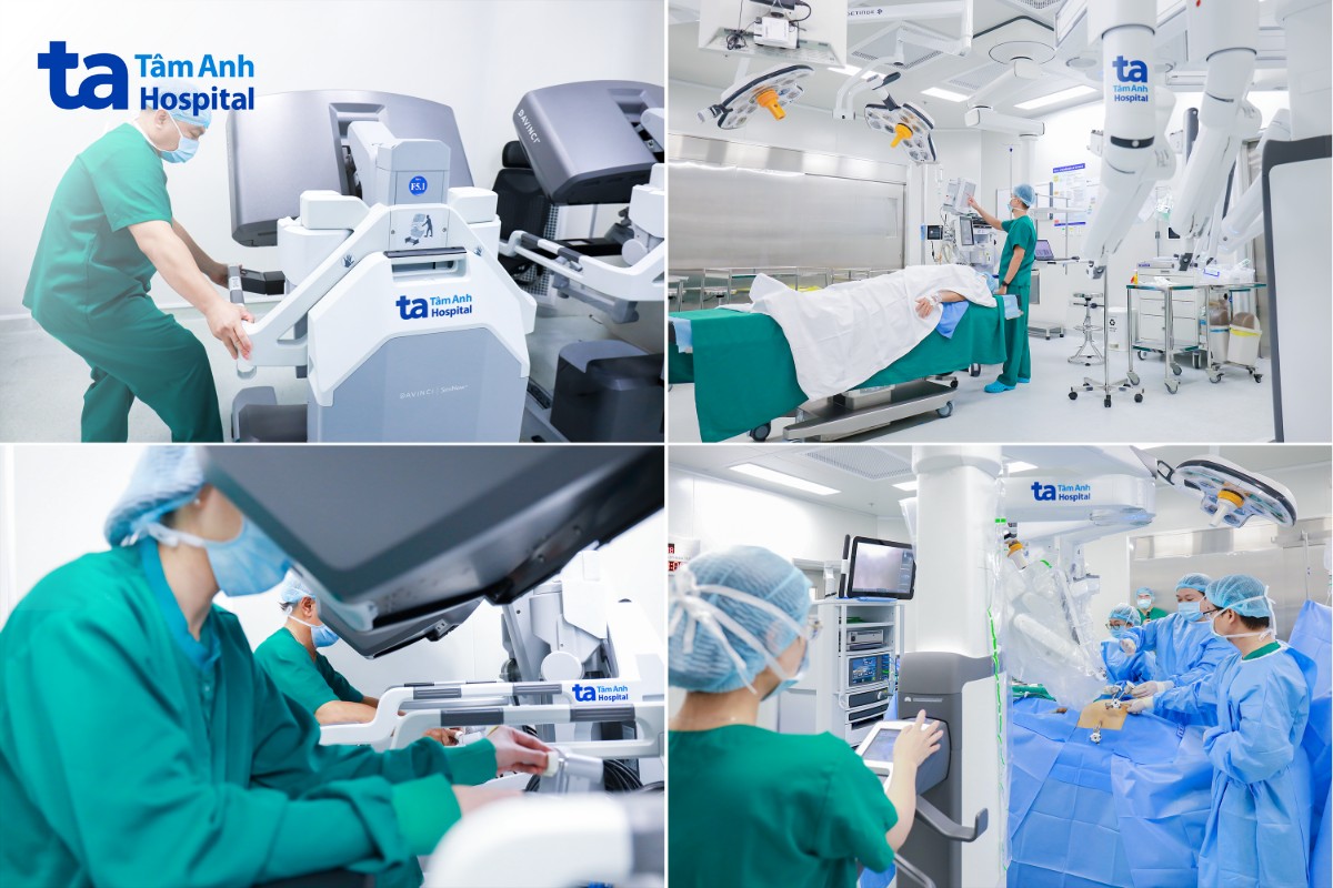 phẫu thuật robot da vinci xi bằng kỹ thuật dual console