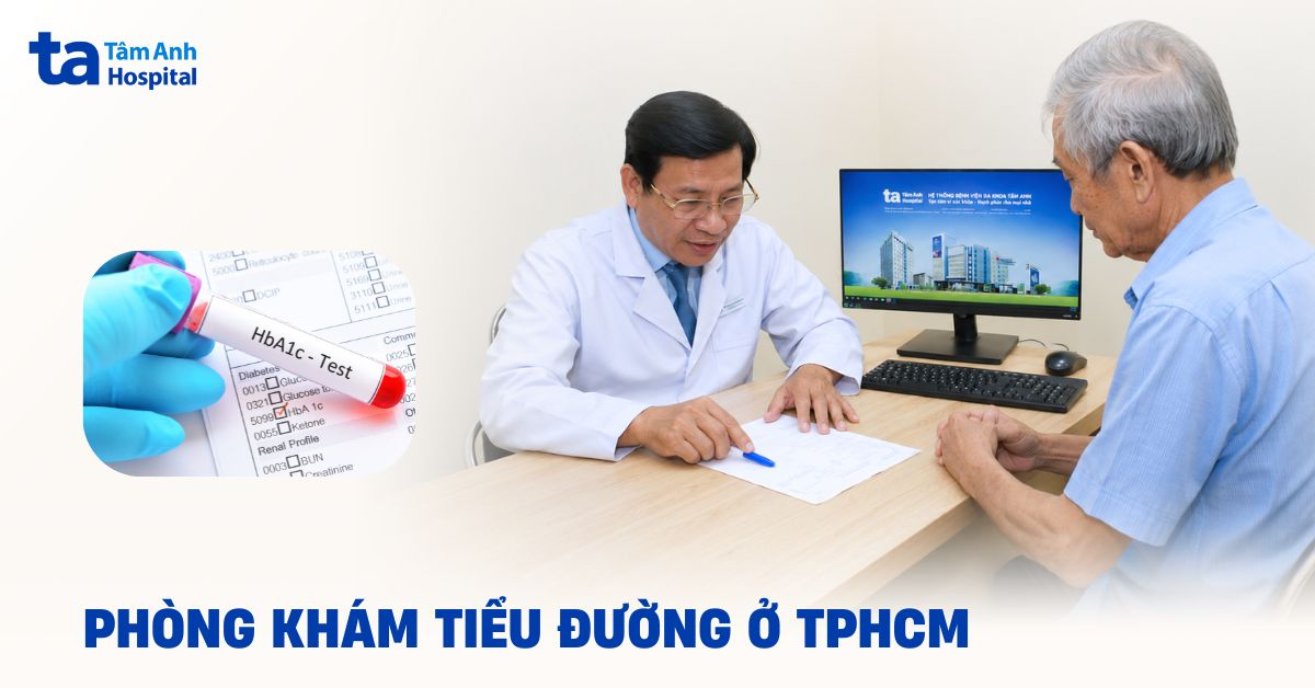 Top 2 phòng khám tiểu đường ở TP.HCM uy tín và chất lượng