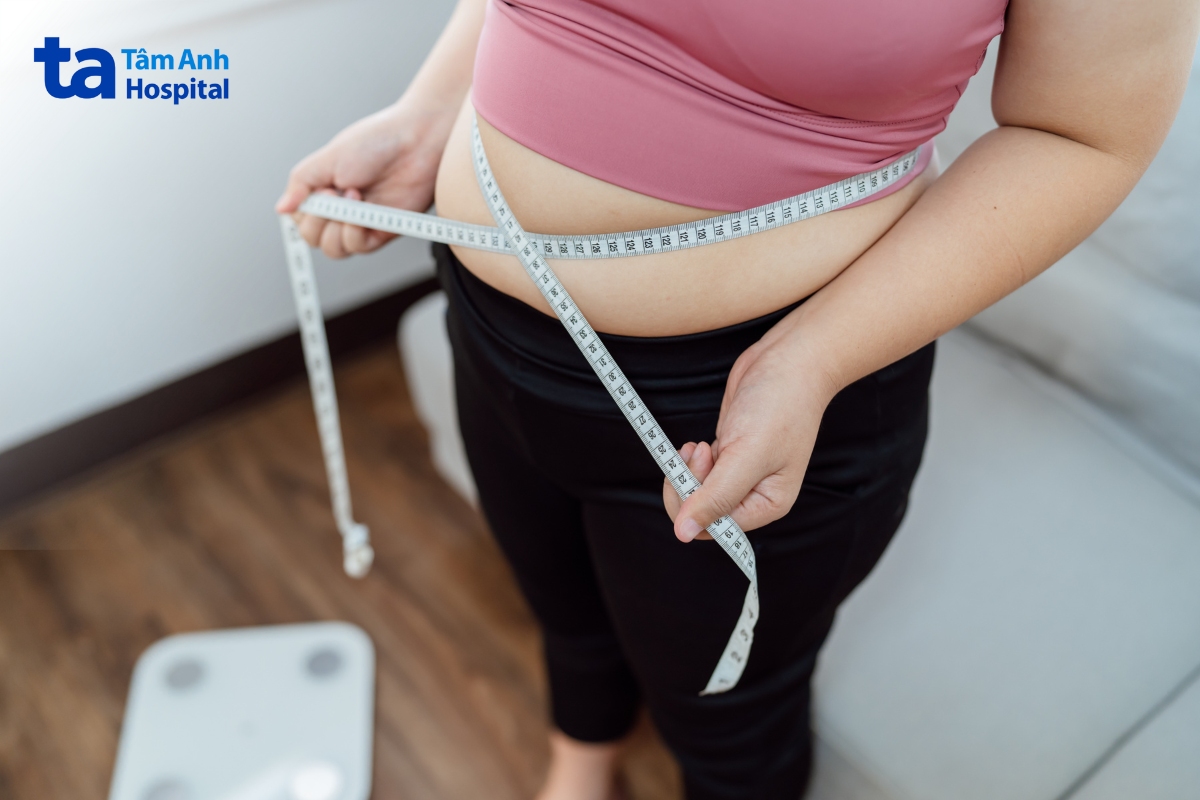 số đo vòng eo lớn kéo theo nguy cơ mắc bệnh tiểu đường type 2 cao hơn