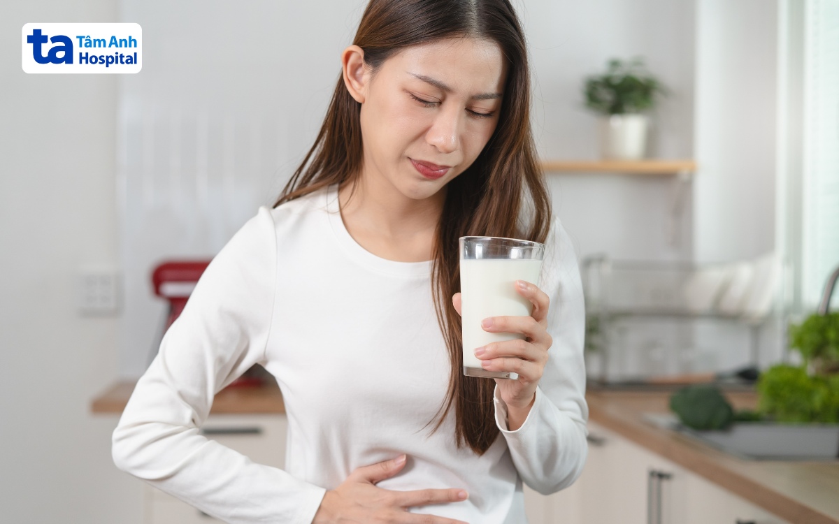 sữa tươi gây tiêu chảy