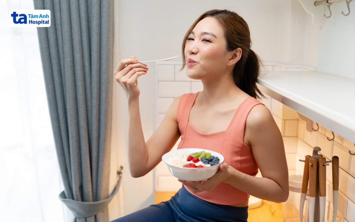 tập thể thao bị tiêu chảy