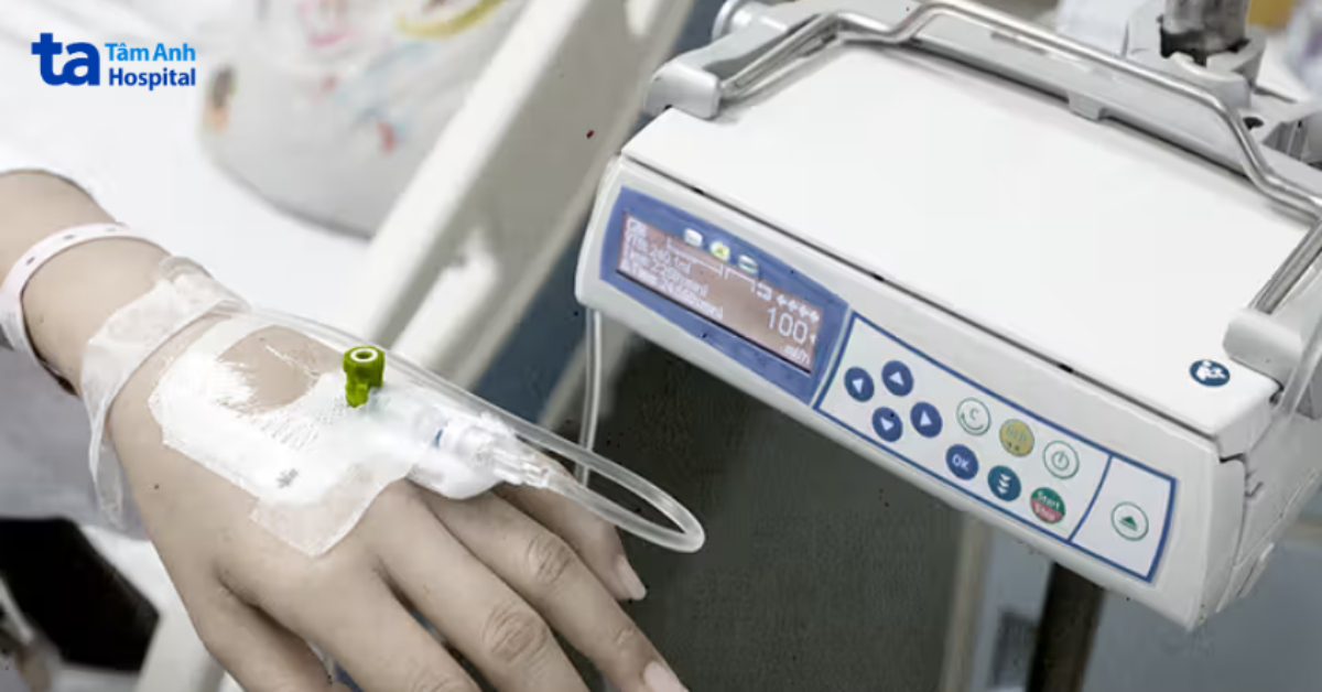 truyền insulin tĩnh mạch liên tục