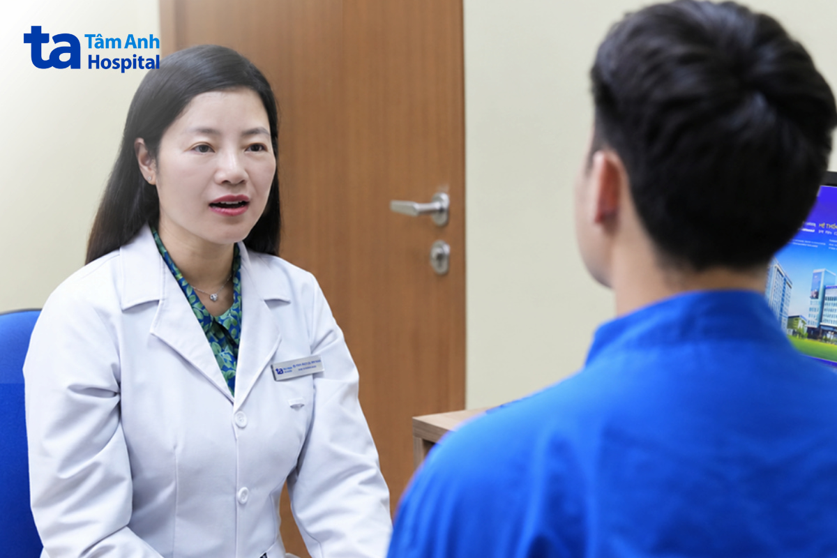 tư vấn cho người bệnh trước khi thực hiện nghiệm pháp cpet