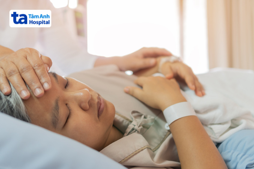 ung thư bị sốt có biểu hiện rõ ràng