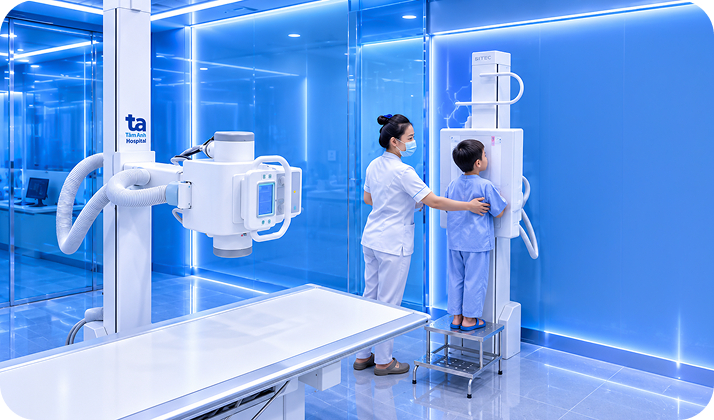 CÔNG NGHỆ X-QUANG KỸ THUẬT SỐ GIẢM LIỀU TIA XẠ 