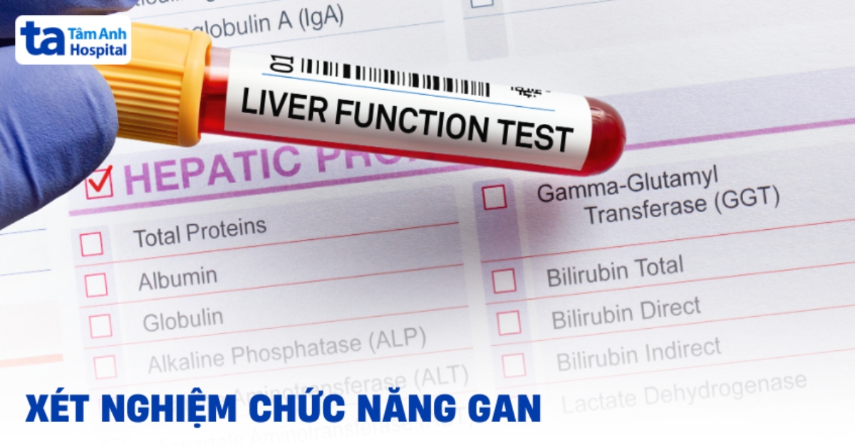 Xét nghiệm chức năng gan: Quy trình thực hiện