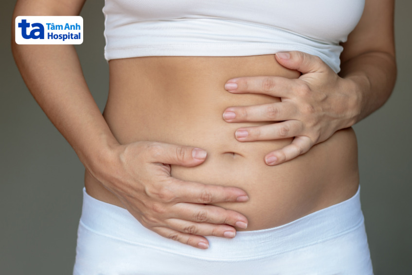 xoa bụng giảm chướng bụng