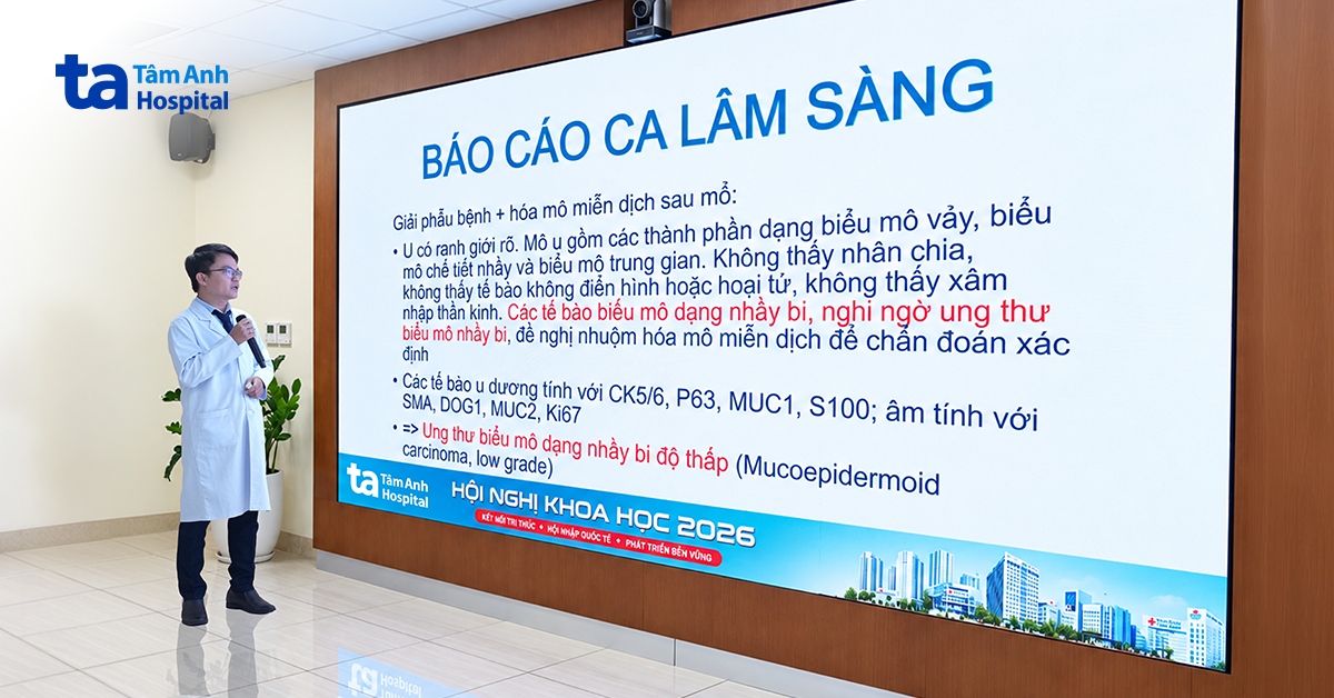 Nội soi loại bỏ ung thư tuyến mang tai phụ ít gặp