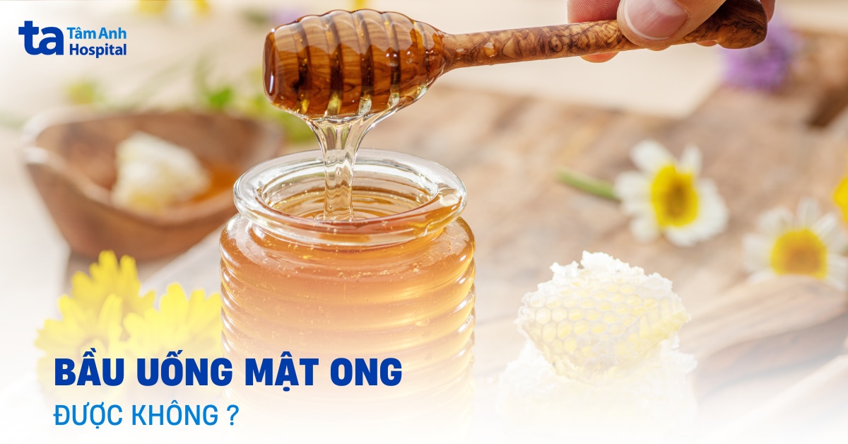 bầu uống mật ong được không