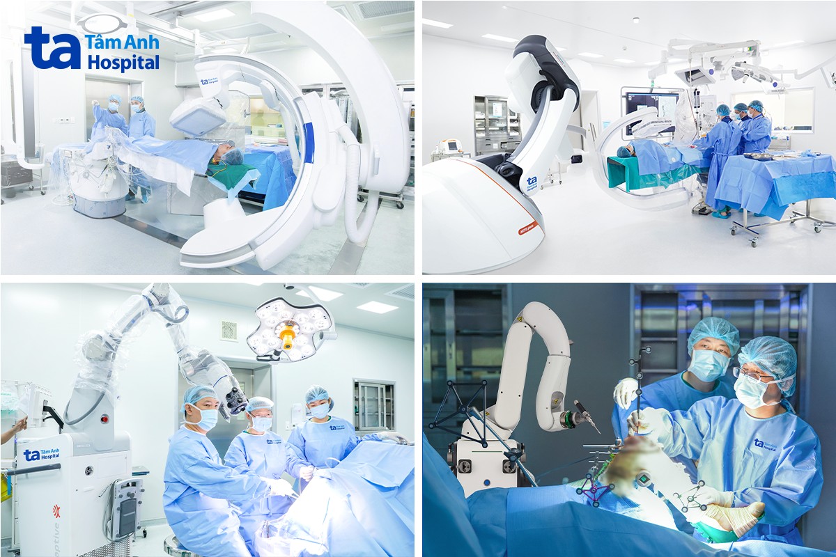 Bên cạnh việc đào tạo đội ngũ bác sĩ phẫu thuật bằng robot, BVĐK Tâm Anh chú trọng đầu tư đồng bộ hệ thống trang thiết bị, máy móc hiện đại Bên cạnh việc đào tạo đội ngũ bác sĩ phẫu thuật bằng robot, BVĐK Tâm Anh chú trọng đầu tư đồng bộ hệ thống trang thiết bị, máy móc hiện đại