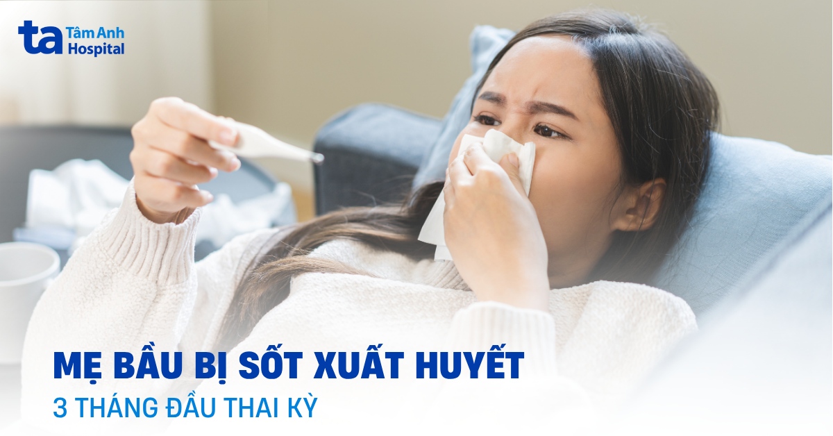 Bị sốt xuất huyết khi mang thai 3 tháng đầu có sao không?