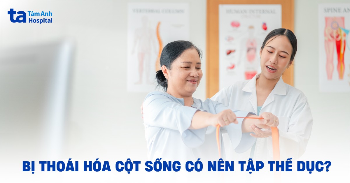 Bị thoái hóa cột sống có nên tập thể dục không?